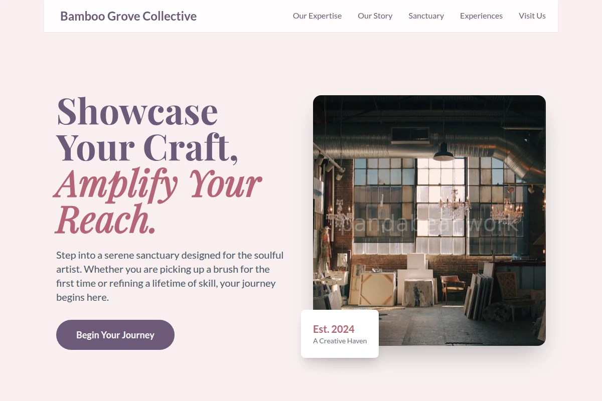 Boutique Art Studio