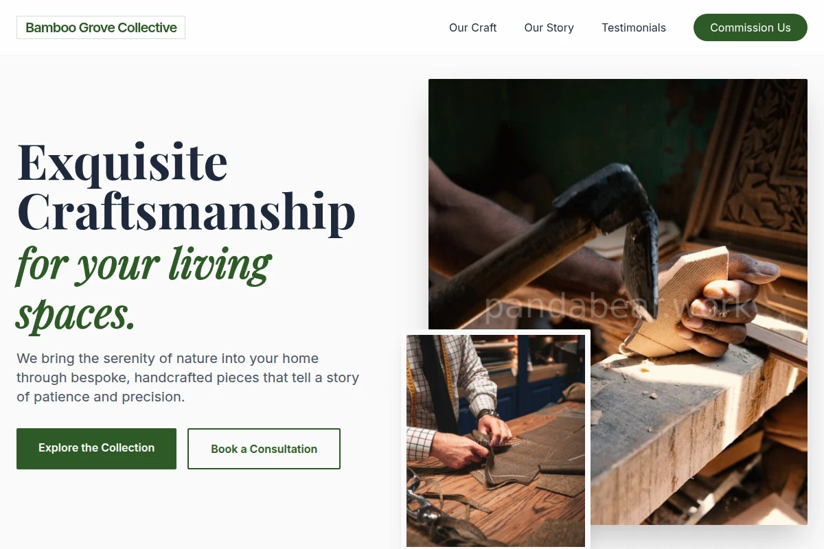 Portfolio Artisan