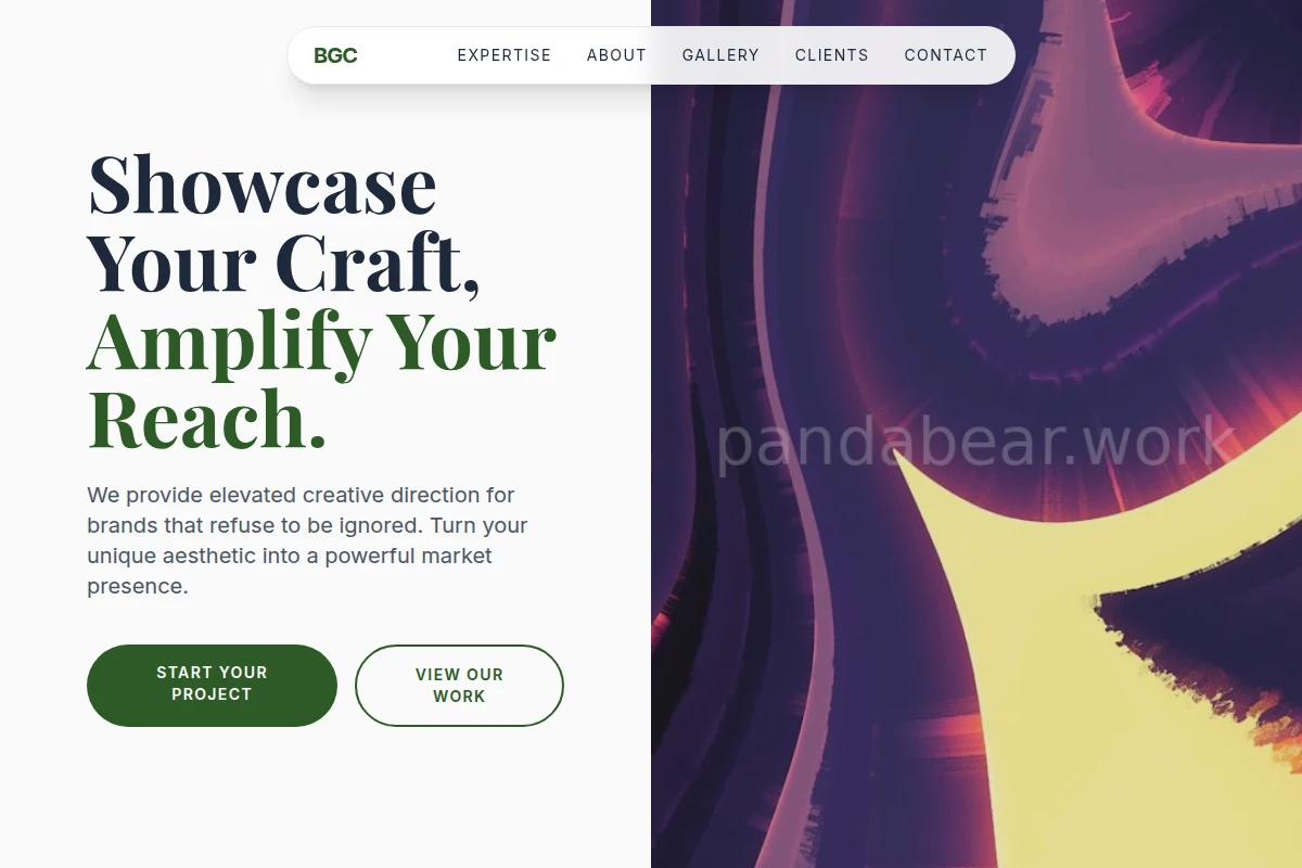 Portfolio Creative Direction