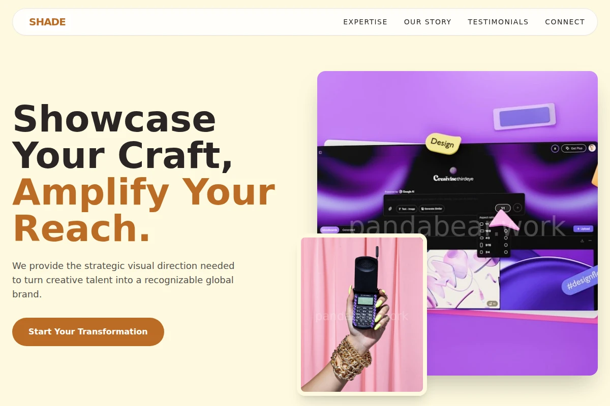 Shade Creative Direction