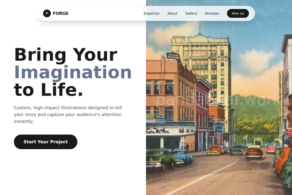 Forge Illustration